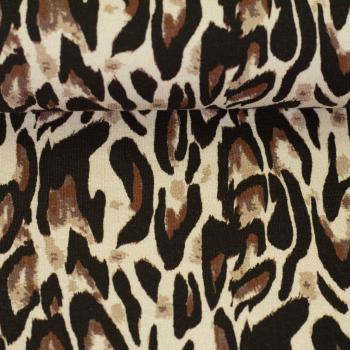 Baumwolljersey Leska Leoprint von Swafing